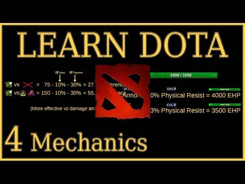 Learn Dota Episode 4: Mechanics (Stats, Armor and Magic Resistance)