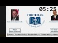 Calvary Baptist Church Union Grove NC 11/21/2021 Sunday Morning Service