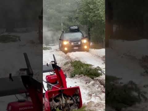 HONDA PILOT VTM-4 in deep mud/snow