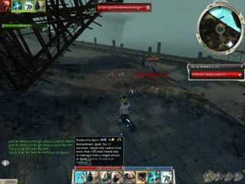 Guild Wars - 130hp Dervish Kill Jade Knight IN HM