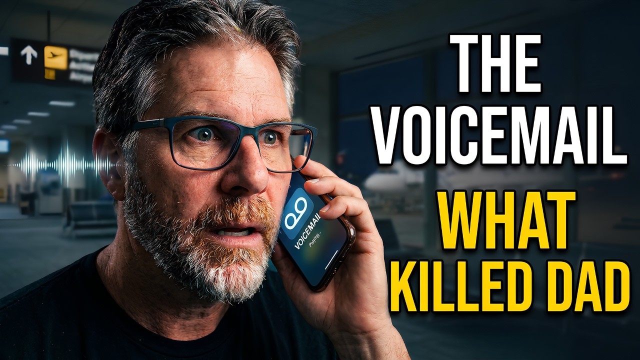 That voicemail at the airport told me what killed my dad