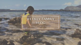 WEEKLY FAMILY VLOG - Cleaning Vlog & Kura Sushi Food Vlog | Isaacs Family Vlogs