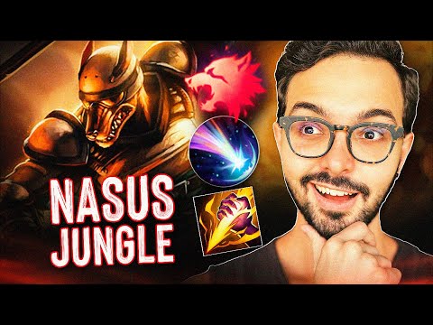 A TECNOLOGIA DO NASUS JUNGLE É BEM MELHOR DO QUE EU IMAGINAVA