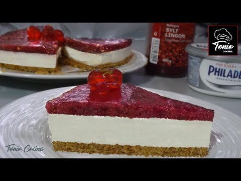 Tarta de Queso Philadelphia, sin Horno