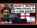 England Argentinien Highlights Halbfinale FIFA WM 2026  sportstudio