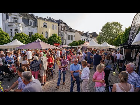 Abendmarkt auf dem Fischerplatz in Troisdorf