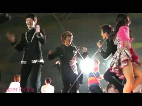 [fancam]20111231 MBC Super junior & Boyfriend