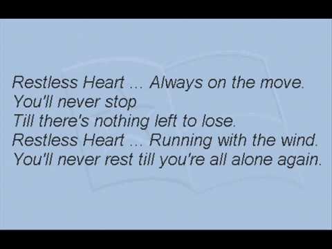 Restless Heart -  Mike Hammond, vocals. Leo O'Neil, writer.