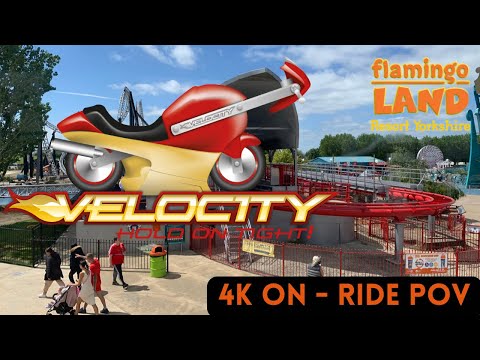 Velocity 4K Coaster POV - Flamingo Land (June 2022)