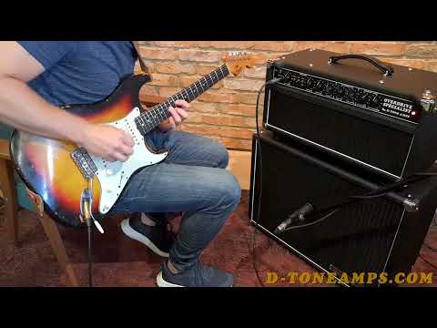 D-Tone Amps Overdrive Specialist 100/50w head - Black image 10