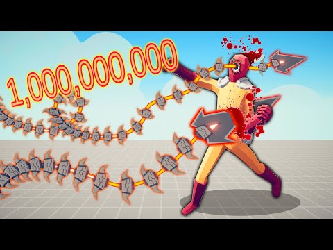 ONE BILLION DAMAGE INFERNAL WHIP vs EVERY UNIT | TABS - Totally Accurate Battle Simulator