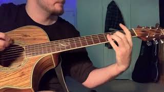 Days of the New - Words guitar cover