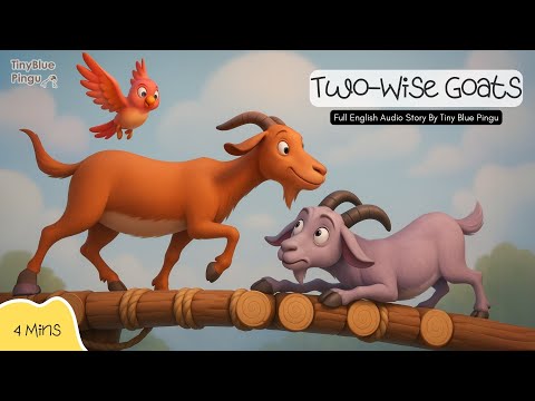 The Two Wise Goats | Kids Moral Story About Sharing and Kindness | Bedtime Story for Children