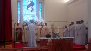 preview picture of video 'Holi Qurbana Part 1 at the Feast of St  John's the Baptist Indian Orthodox Church of Del. Valley'
