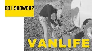 SHOWERING while LIVING IN A VAN | RTR 2018 | VANLIFE