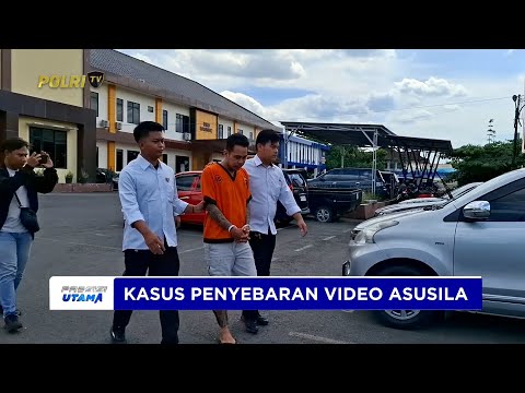 DITRESKRIMSUS POLDA KEPULAUAN BANGKA BELITUNG AMANKAN PELAKU PENYEBARAN VIDEO ASUSILA