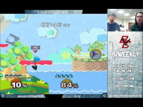 BC Biweekly 5: Loser's Quarters - weeabootrash69 (Luigi) vs. Jury (Peach)