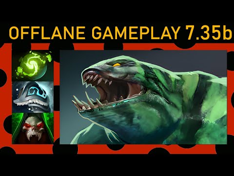 ✨iceiceice Tidehunter 88% Kill participation! Offlane Gameplay 7.35b - Dota 2 Top MMR