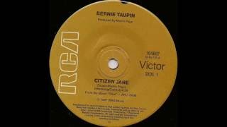 Bernie Taupin ‎– Citizen Jane 1987.