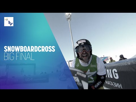 Martin Noerl (GER) | Winner | Men's SBX | Big Final l | Krasnoyarsk | FIS Snowboard
