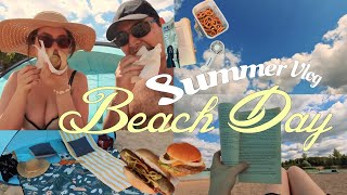 Summer vlog ☀️⛱️ spending a day with me, going to the beach, Germany vlog - silent vlog