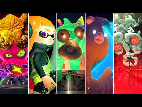 Evolution of Final Bosses & Endings in Splatoon (2015-2024)