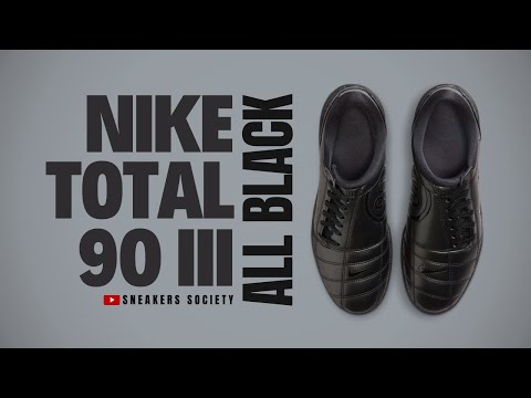 ALL BLACK 2025 Nike Total 90 III | DETAILED LOOK + PRICE