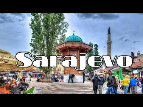 SARAJEVO / Bosnia and Herzegovina 🇧🇦- Day to Night (2022) - 4K 60fps (UHD) 2022