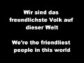 Die Prinzen Deutschland Mit Lyrics