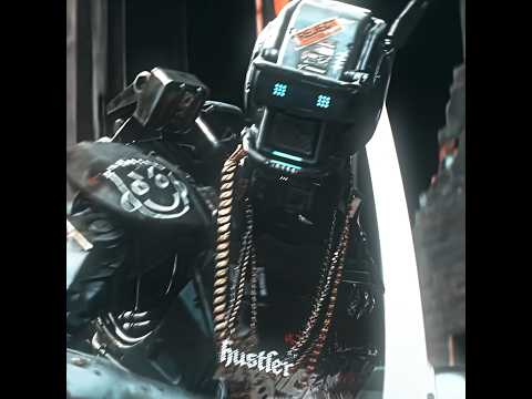 This robot has turned into a street thug. #edit #movie