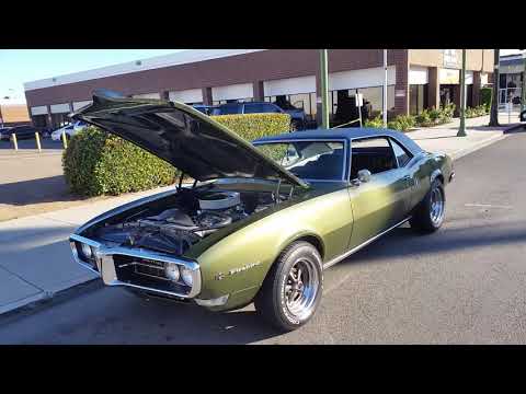 1968 Pontiac Firebird 400 V8 Restored Low Mile Original Rust Free California Car 68 Bird Upgraded