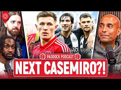 Who Will Manchester United Sign To Replace Casemiro In Midfield?! | Paddock Podcast