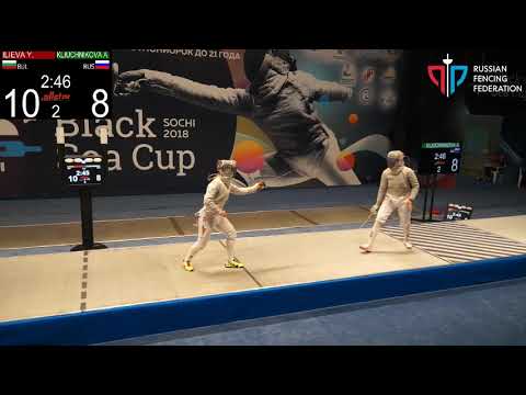 Black Sea Cup 2018 SW T4 Ilieva (BUL) - Kliuchnikova (RUS)