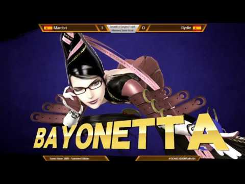SB2016 - Marcbri (Diddy Kong) Vs Rydle (Bayonetta) - S4WiiU Singles Winners Semi Final
