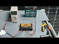 Y H PWM FT Series Solar Charge Controller Operation Demonstration