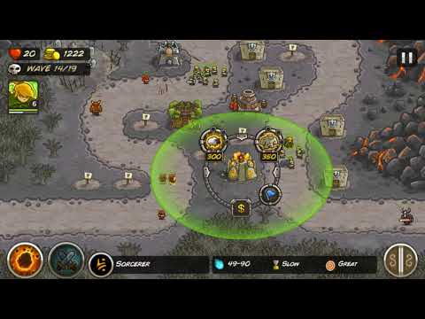 [Walkthrough] (Android) Kingdom Rush ► Level 10 The Wastes (Campaign)