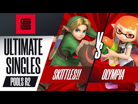 Skittles!! vs Olympia - Pools R2 Ultimate Singles - Genesis 8 | Young Link vs Inkling