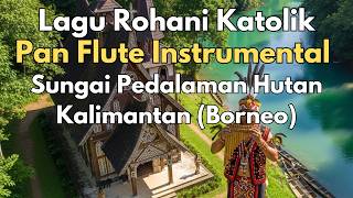 Download lagu Lagu Rohani Katolik Megah - Pan Flute Instrumental - Sungai Pedalaman Hutan Kalimantan (Borneo) mp3