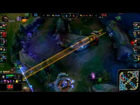 G2 vs CLG Highlights   LOL World Championship 2016