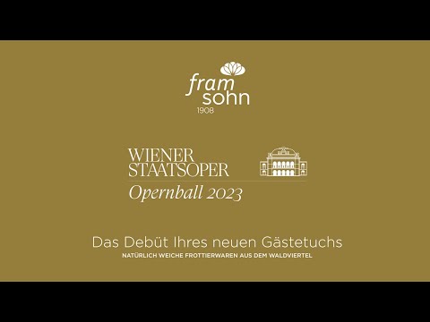 Wiener Opernball 2023 - Ballspende Framsohn Frottier