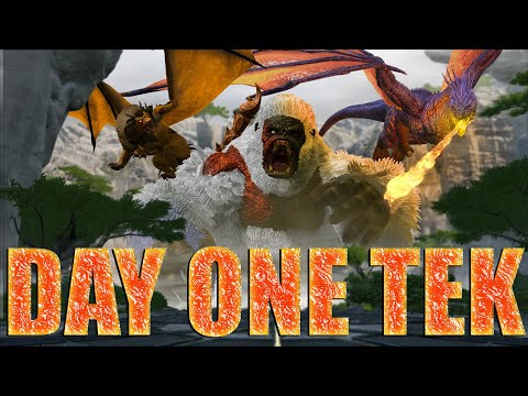 How I Get Tek Day One In ARK...