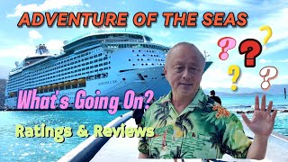 What's Going On? Adventure of the Seas. Ratings & Reviews.  #cruise #travel #family #fun #vacation