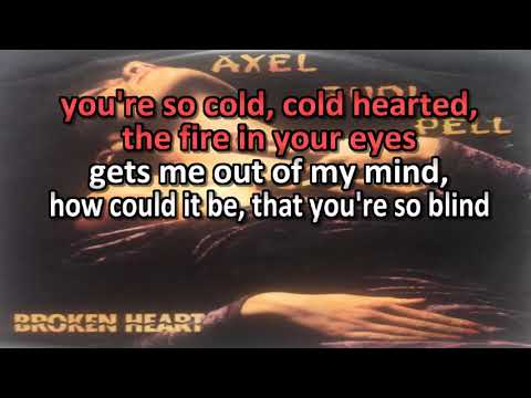 Axel Rudi Pell - Broken Heart | KARAOKE | Lyrics