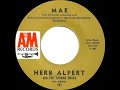1965 Herb Alpert & The Tijuana Brass - Mae (mono 45)
