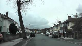 preview picture of video 'Driving On Sedbergh Avenue, Oriel Drive, Bradfield Avenue & Altway, Liverpool, Merseyside, England'