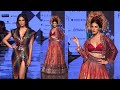 AMYRA DASTUR MALAVIKA MOHANAN ON RAMP IN LFW SR 2020