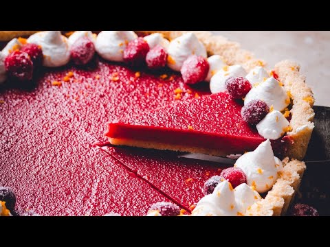 Guaranteed Silky Cranberry Curd Tart (Best Make-Ahead Dessert)