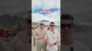 FIVE cruise ships. ONE busy port! Iona has arrived in Tenerife, and the harbour is absolutely packed