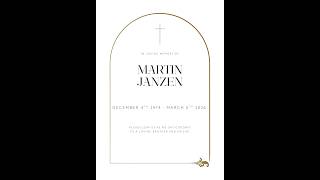 Martin Janzens Funeral