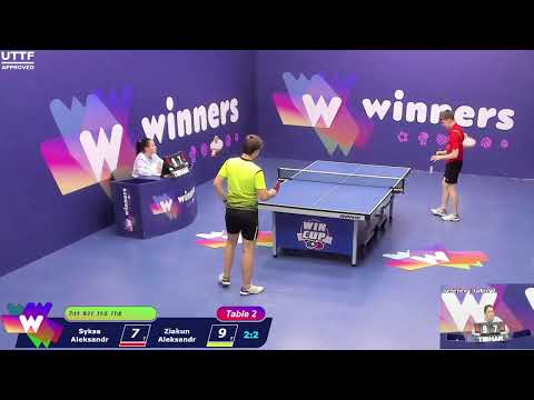 WINners CUP table 2  11.11 Syksa Aleksandr - Ziakun Aleksandr 20:15